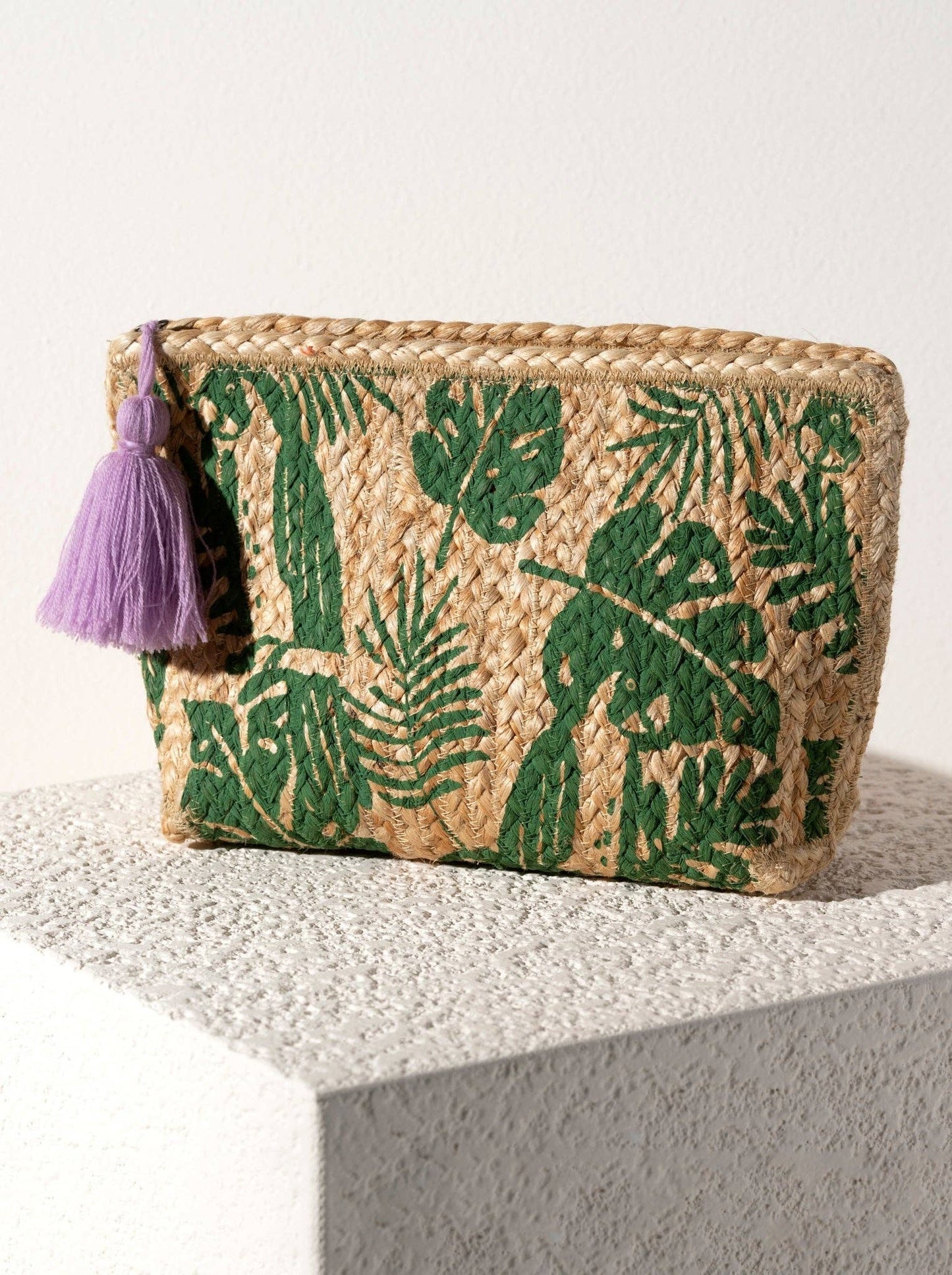 ALLEGRA ZIP POUCH, GREEN