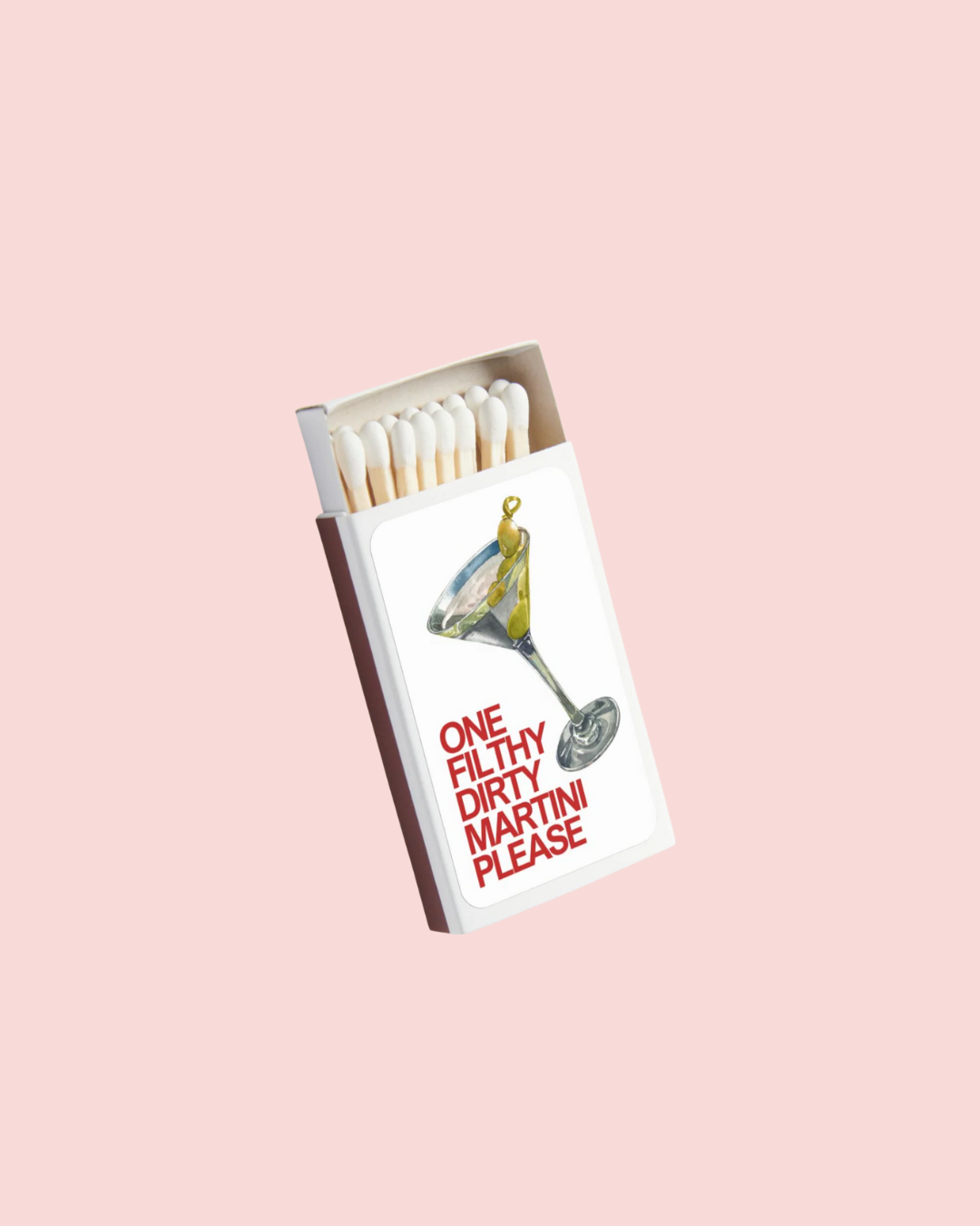 Dirty Martini Match Box
