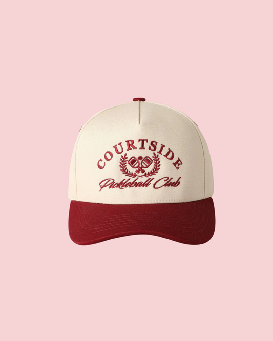 Courtside Pickleball Club Two Tone Trucker Hat