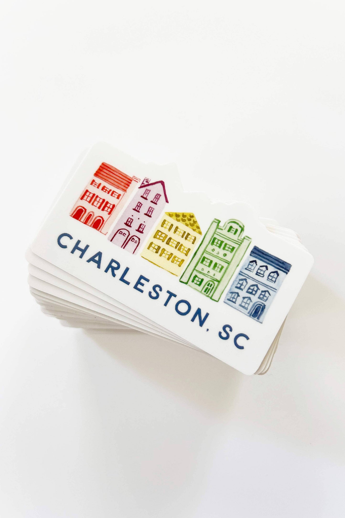 Watercolor Rainbow Row Sticker