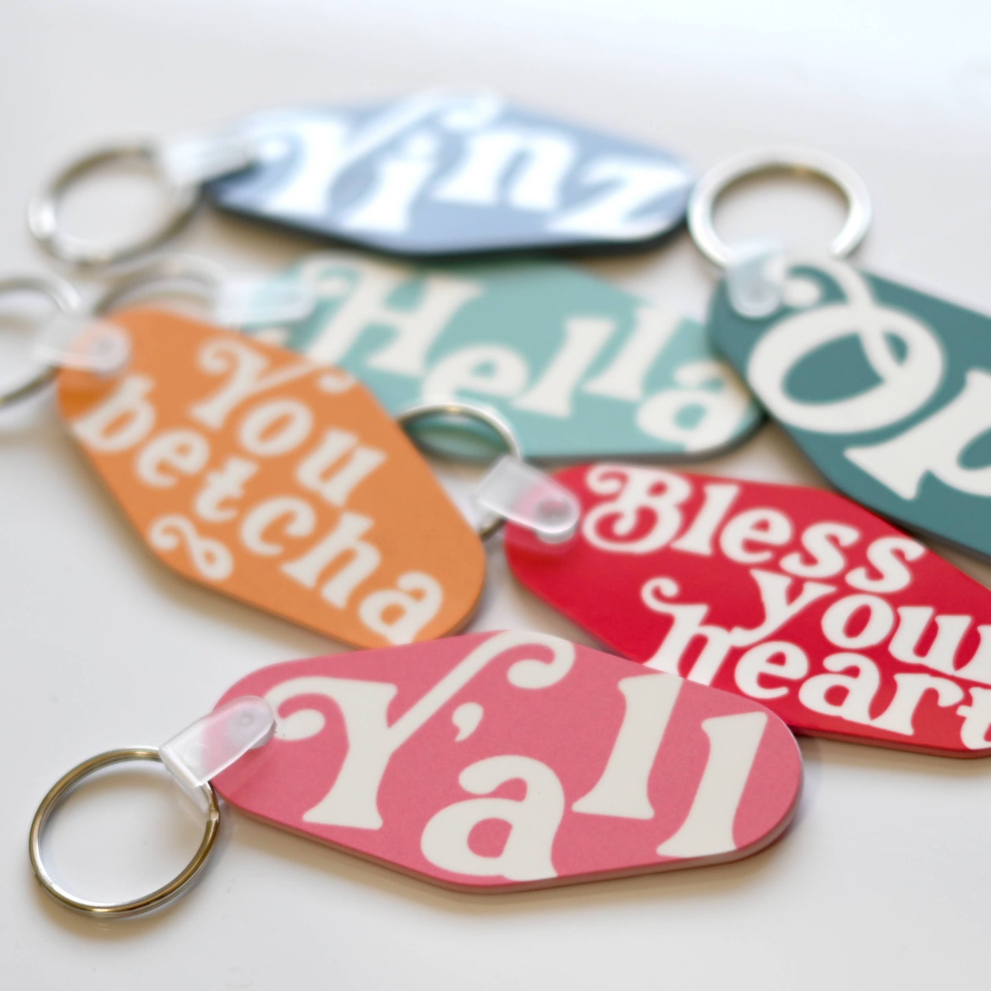 Y'all Saying Keychain