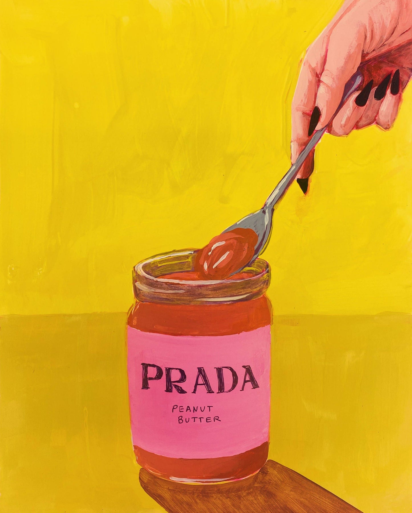 Prada Peanut Butter Print