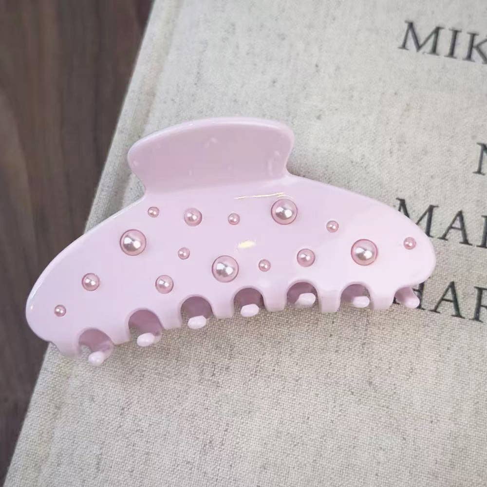 PEARL HAIR CLAW CLIP