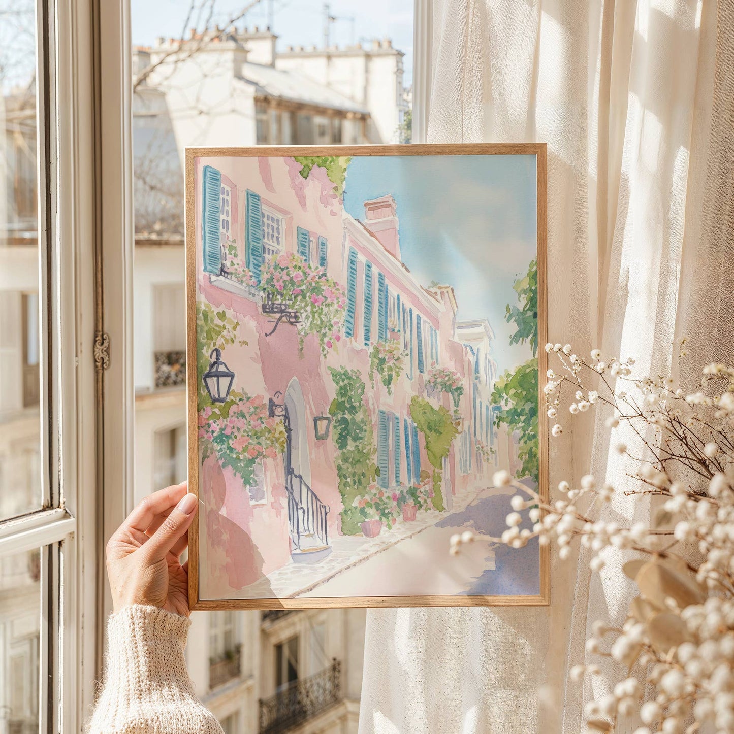 Charleston House Art Print