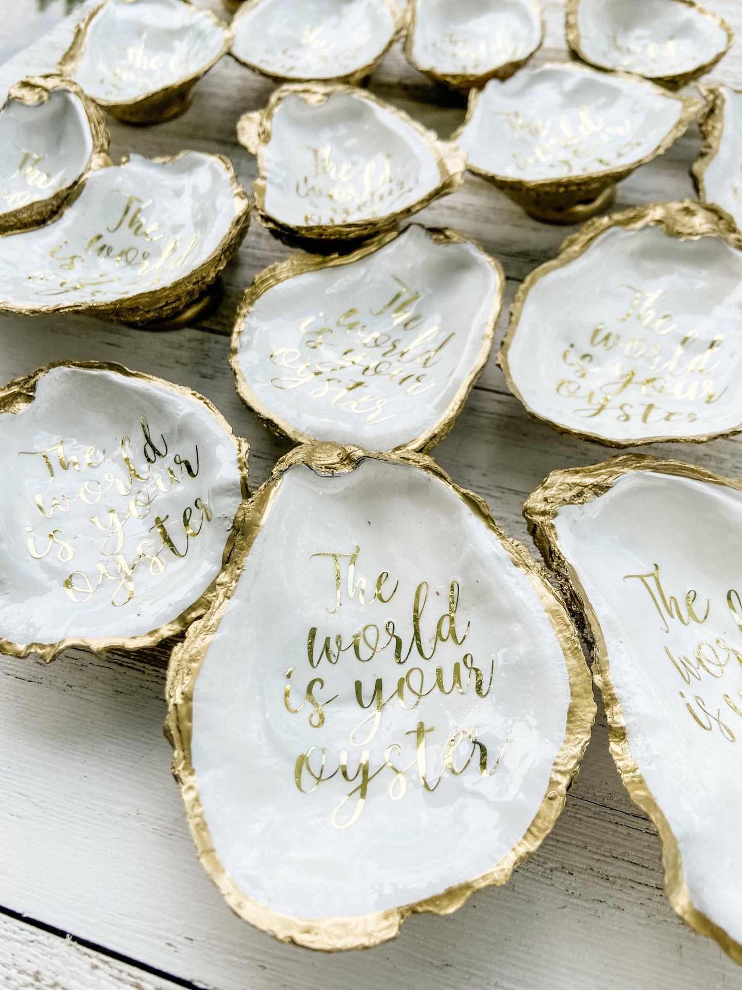The World is Your Oyster Ring Dish