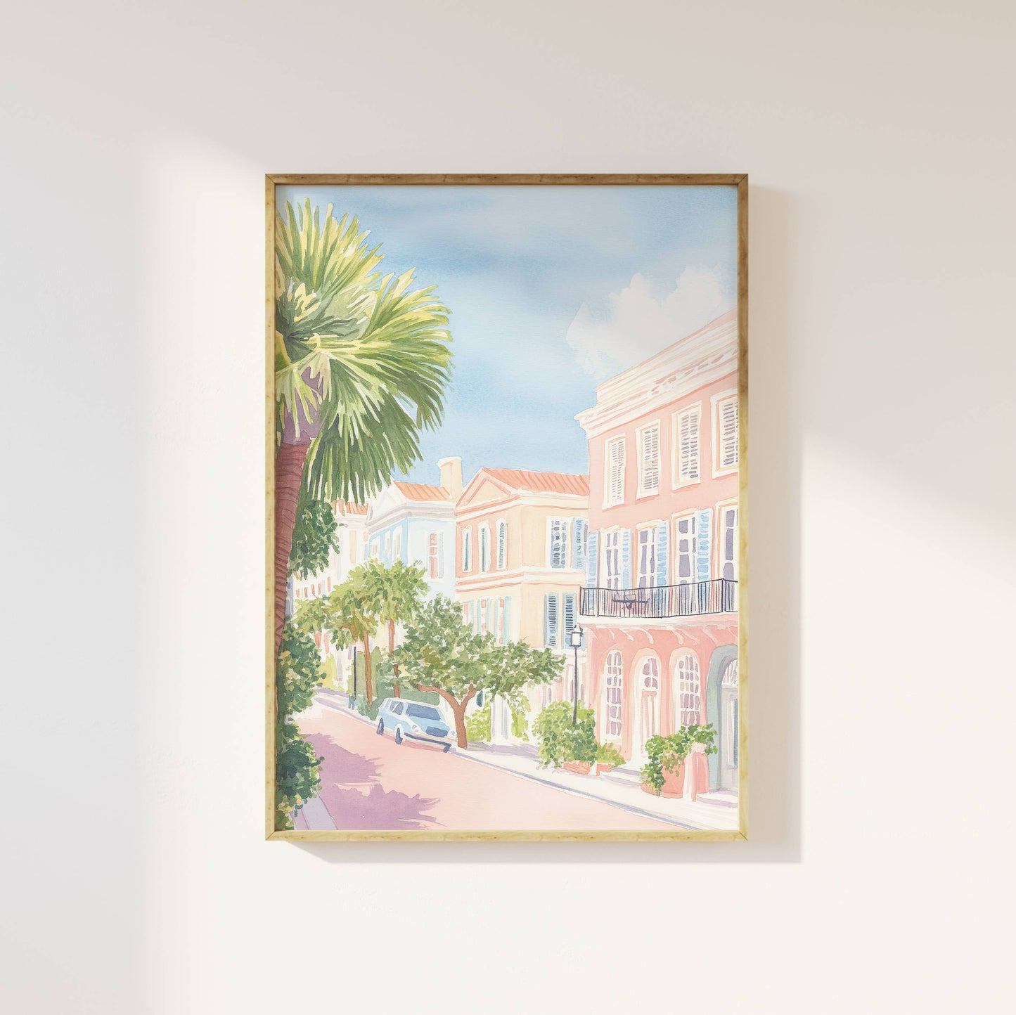 Coastal Charleston Art Print