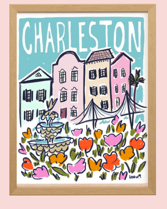 Charleston, South Carolina Art Print