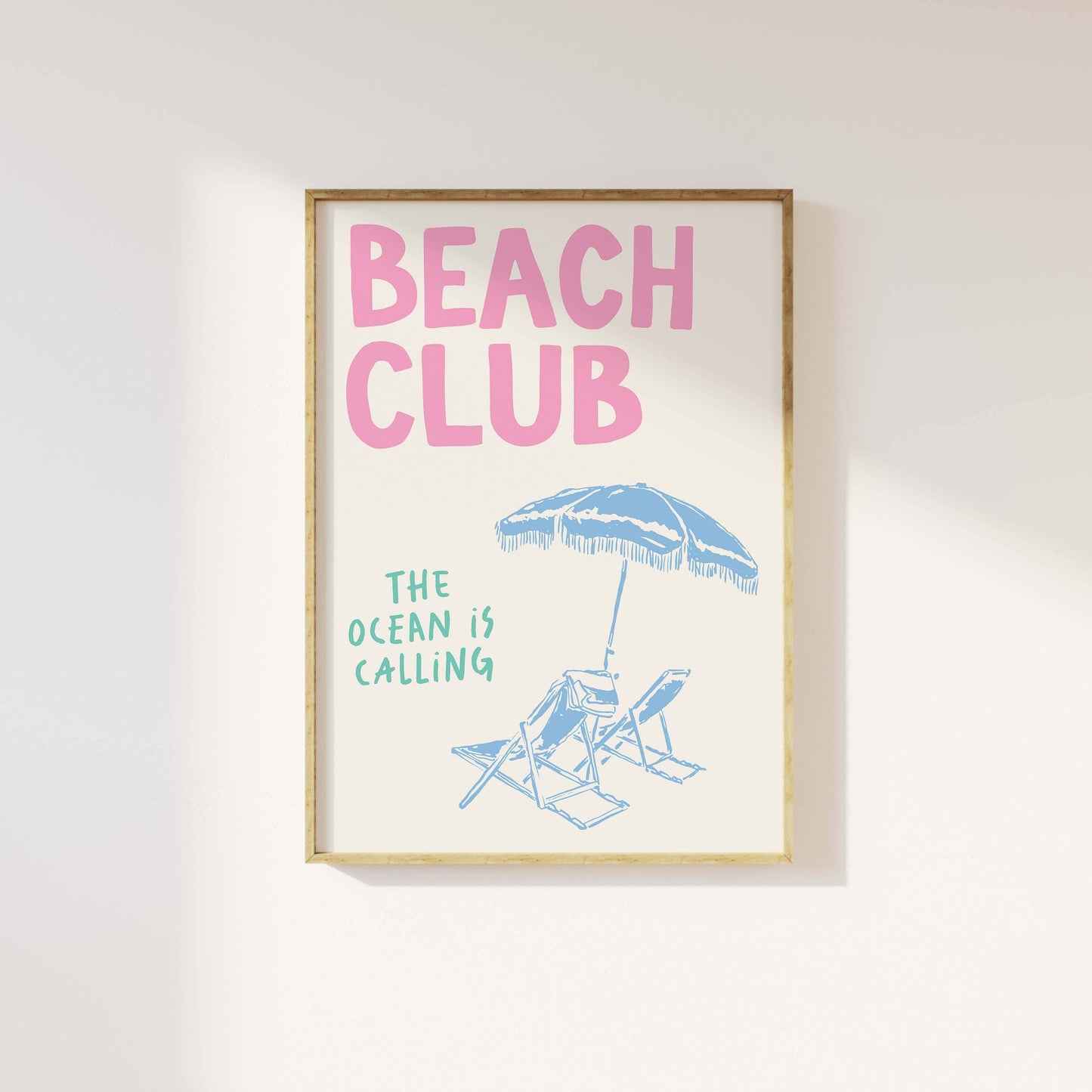 Beach Club Print