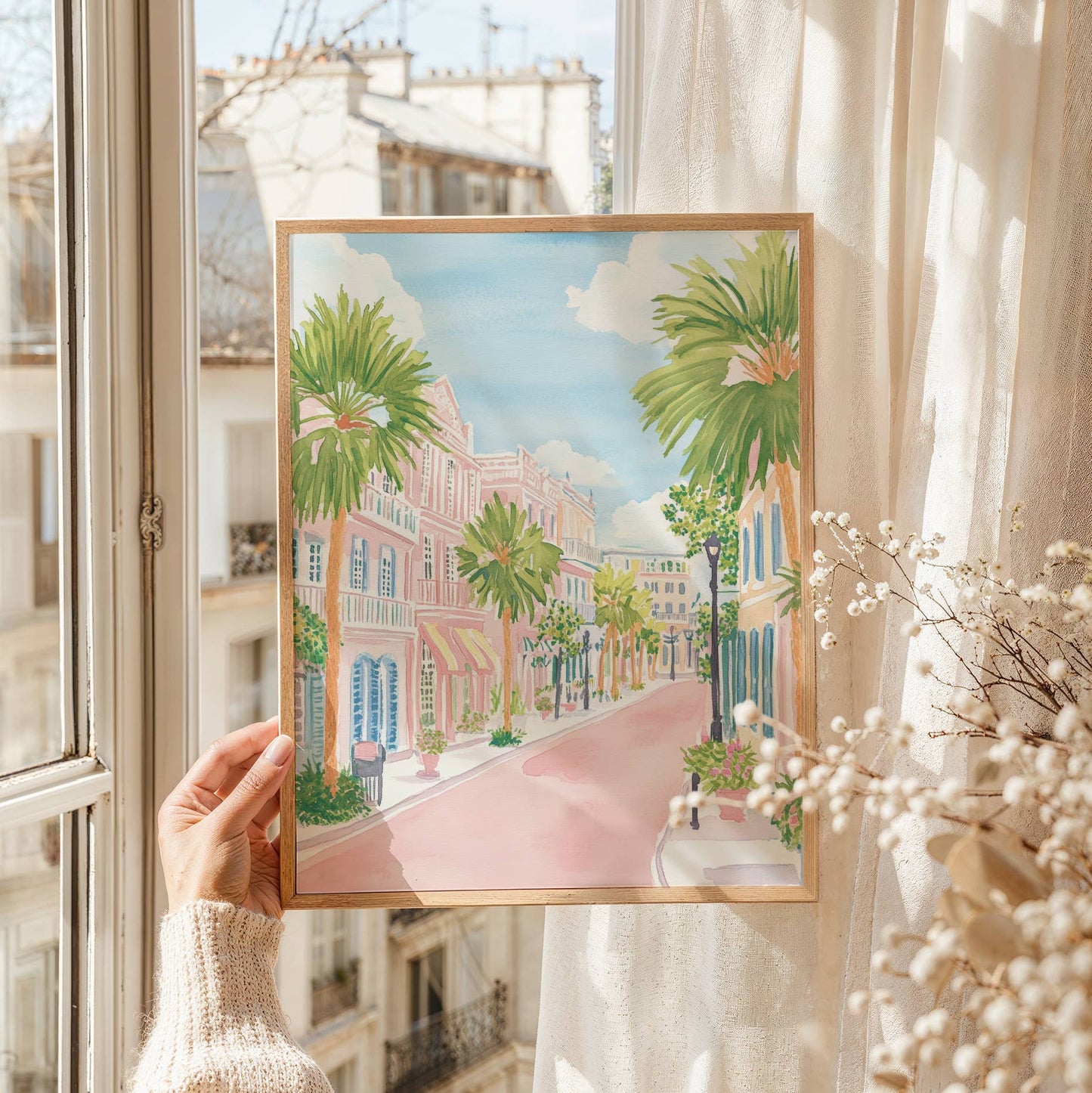Charleston Street Art Print