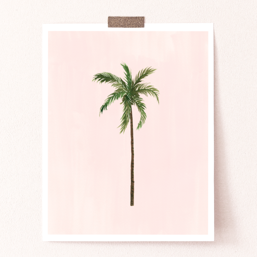 Palm Tree Art Print