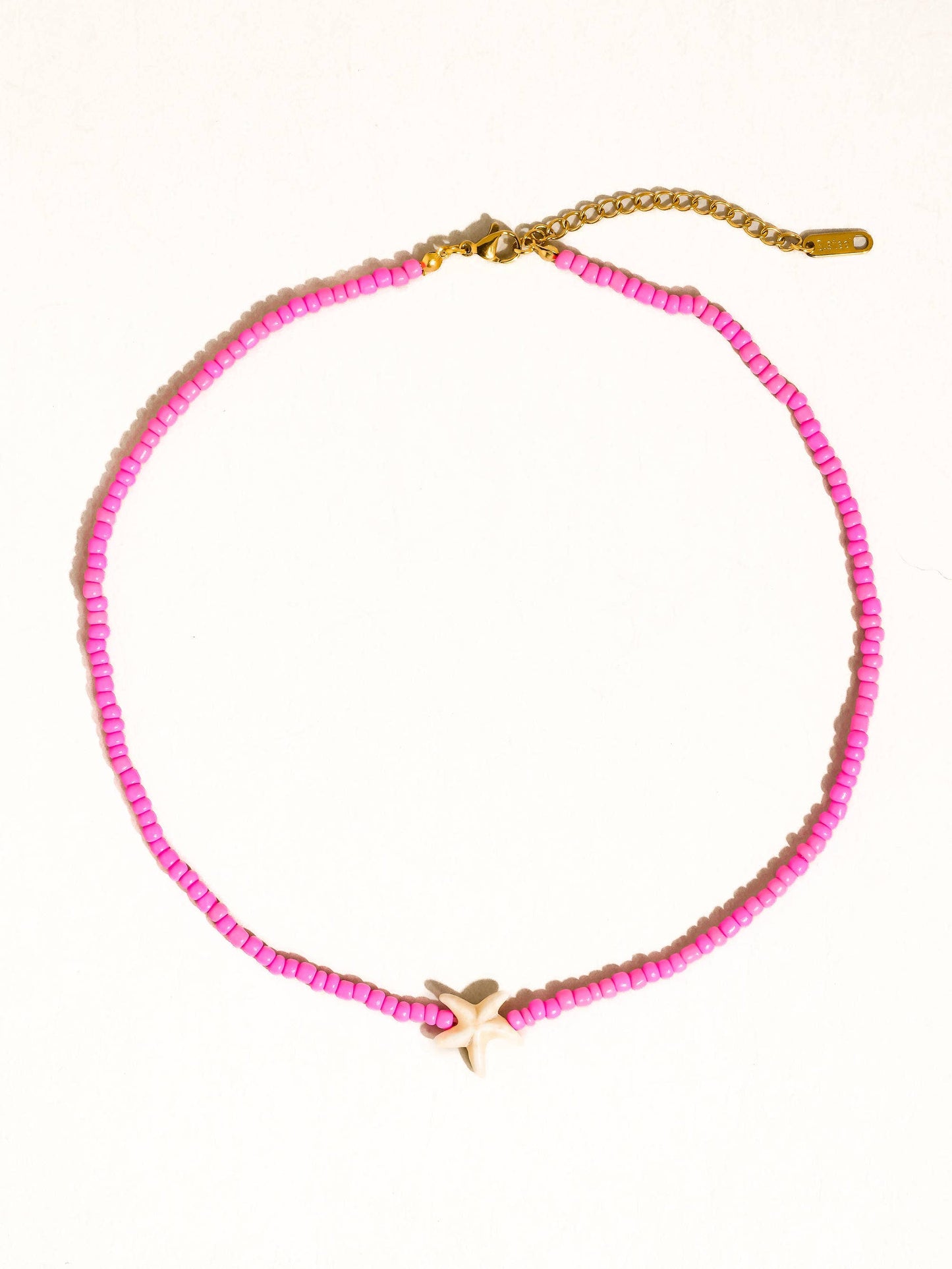 Piper 18K Gold Non-Tarnish Sea Star Beaded Necklace