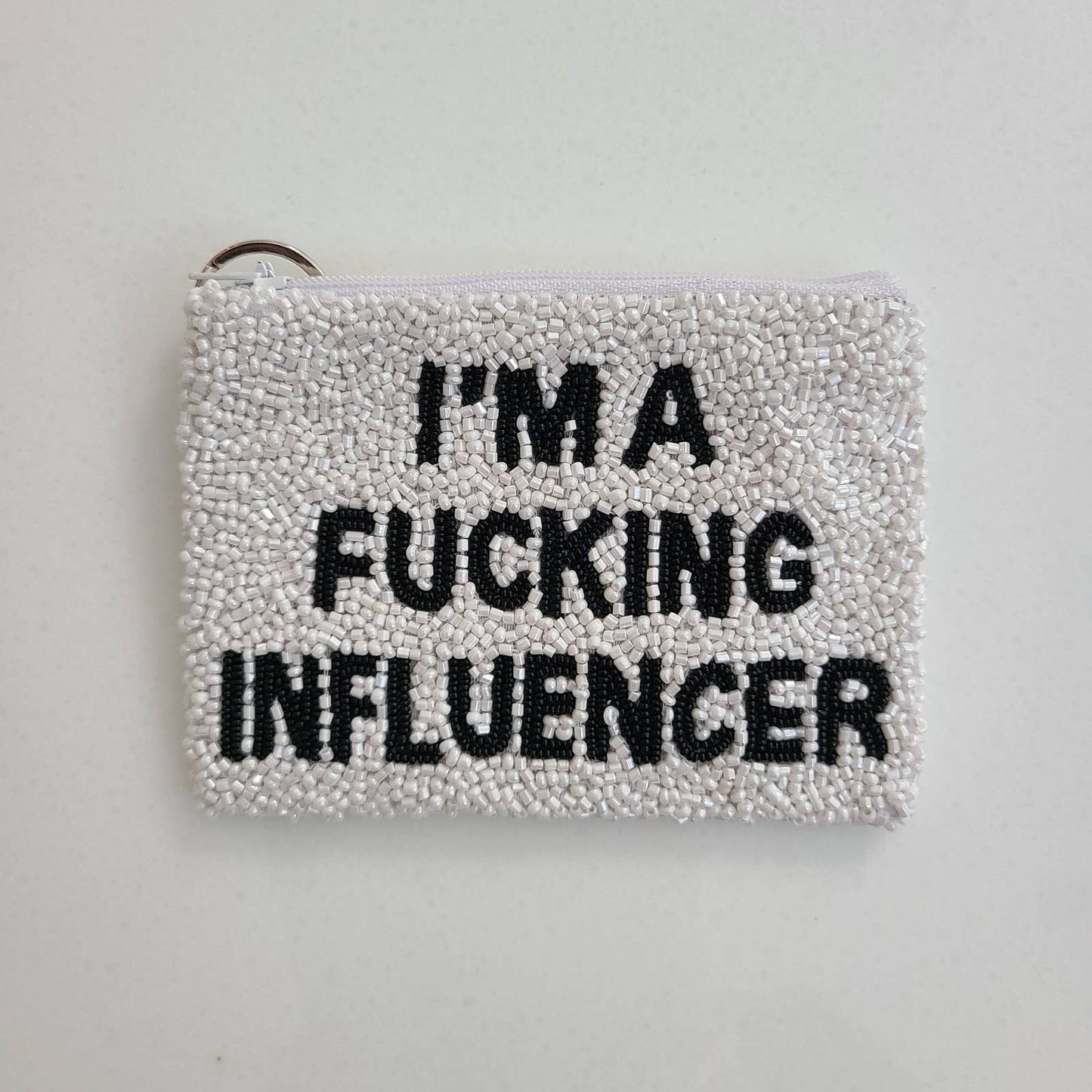 Influencer Beaded Coin Purse