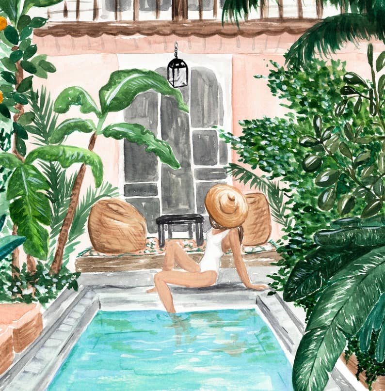 Moroccan Dream Art Print