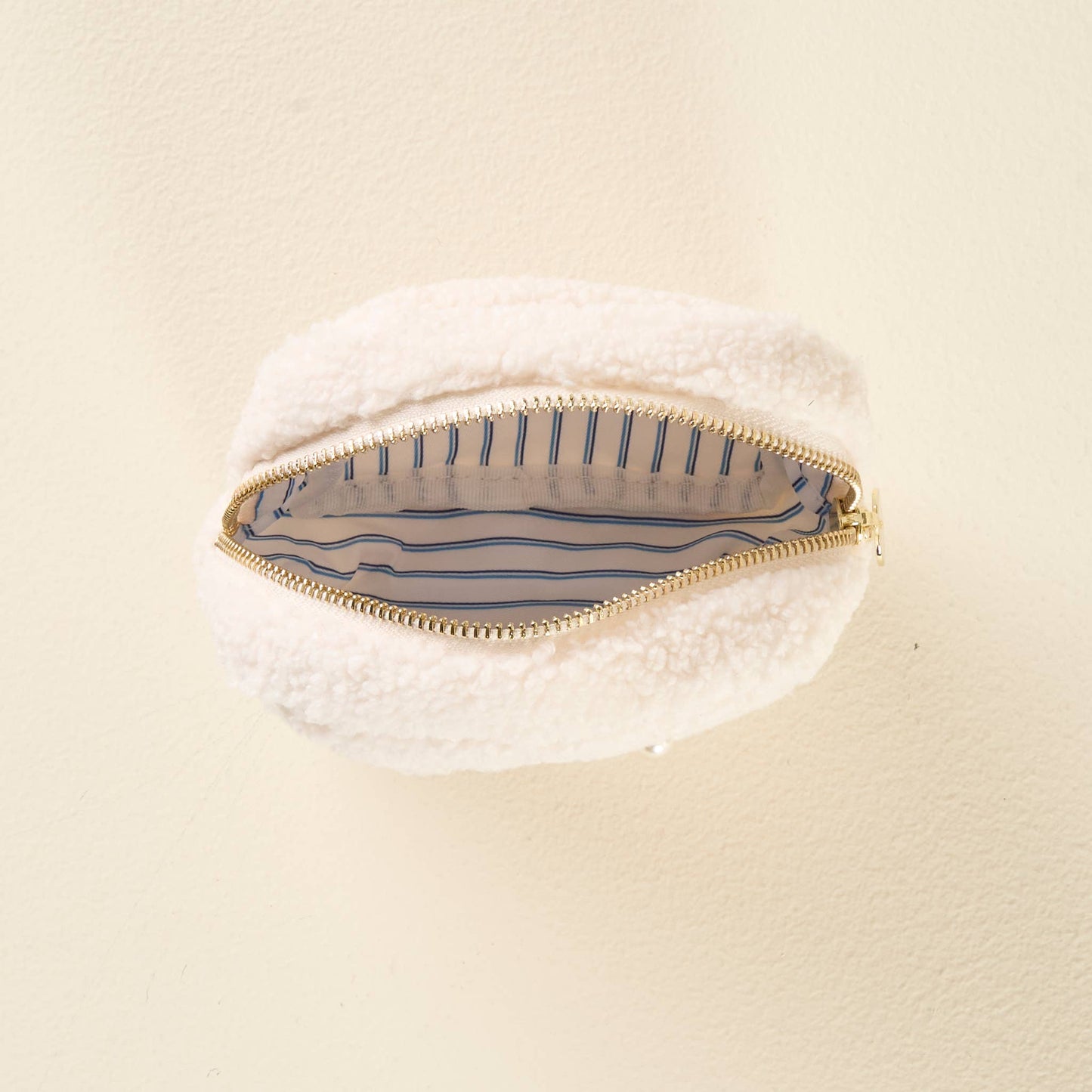 Teddy Pouch-Square Seashells + Pearls