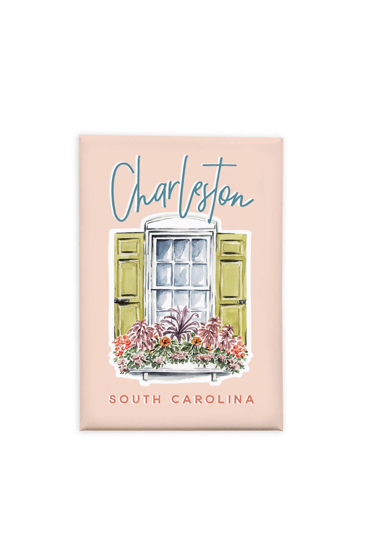 The Charleston Flower Box Magnet
