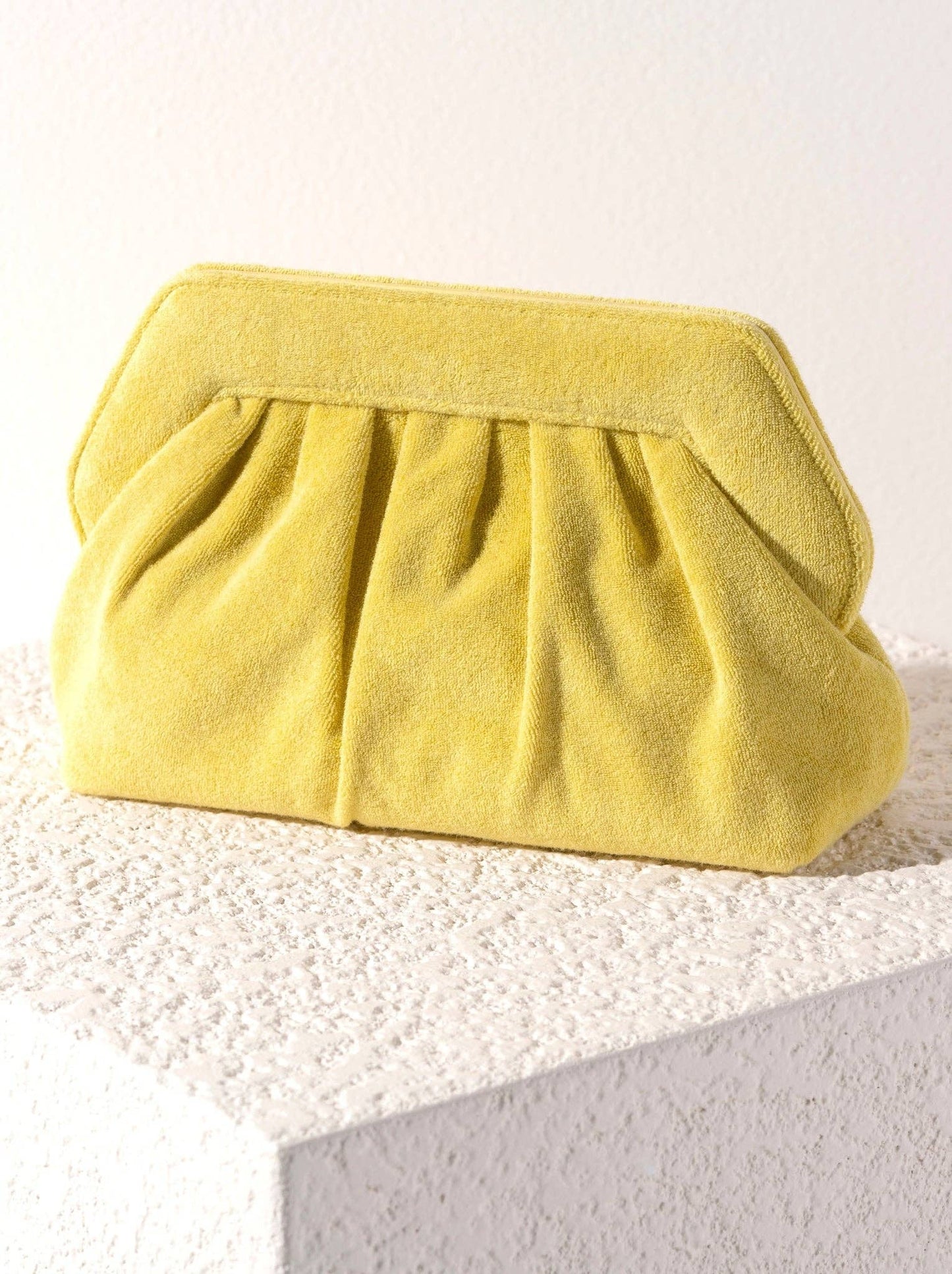 LUNA CLUTCH, YELLOW