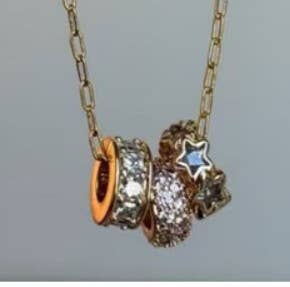 18K STAINLESS STEEL TARNISH FREE BARREL NECKLACE