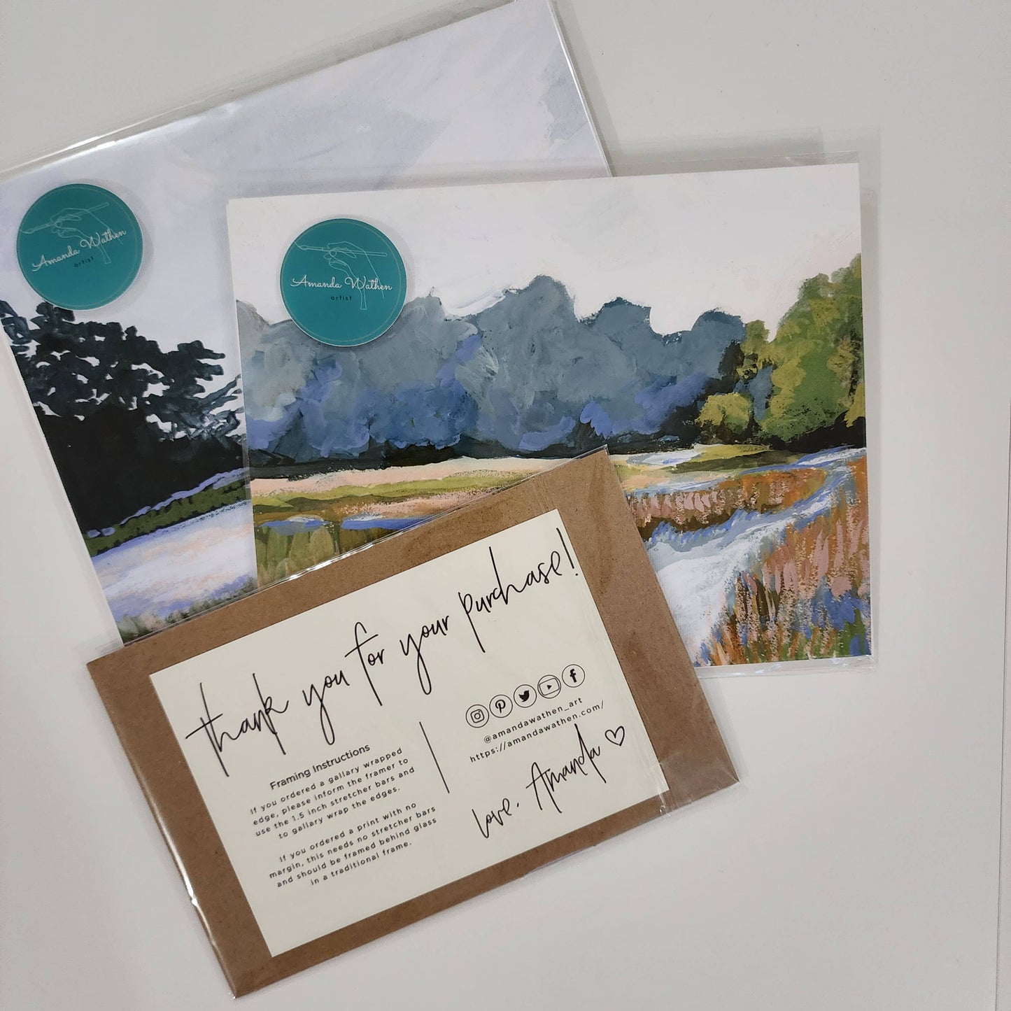 Pine Creek (Horizontal Print)