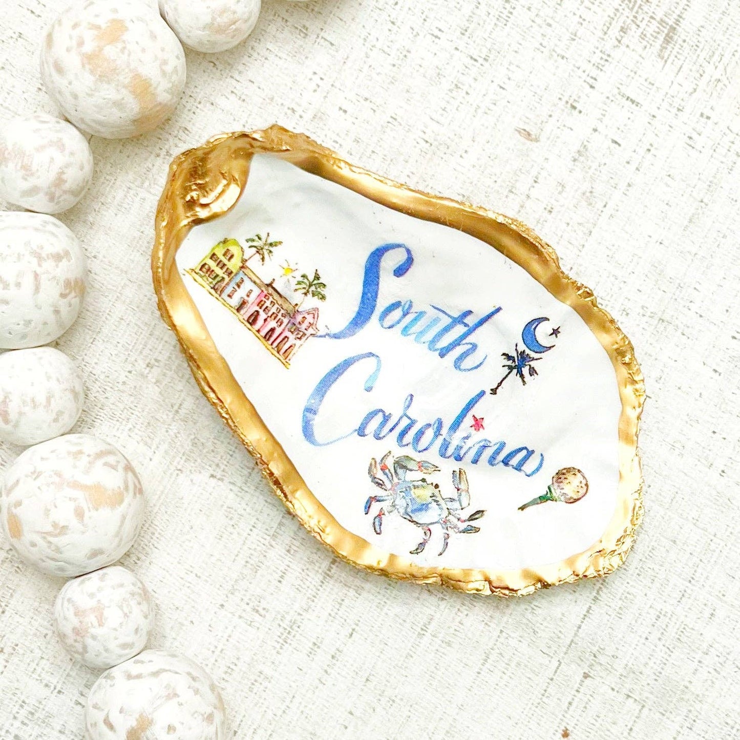 South Carolina - Oyster Ring Dish