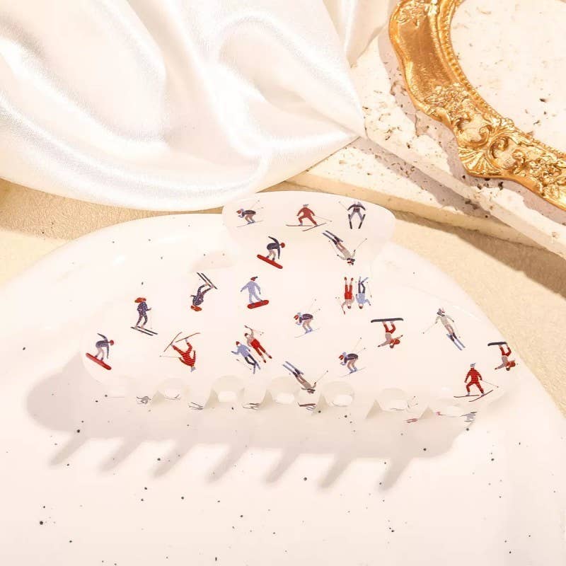 Apres Ski Hair Claw Clips | 40H1155