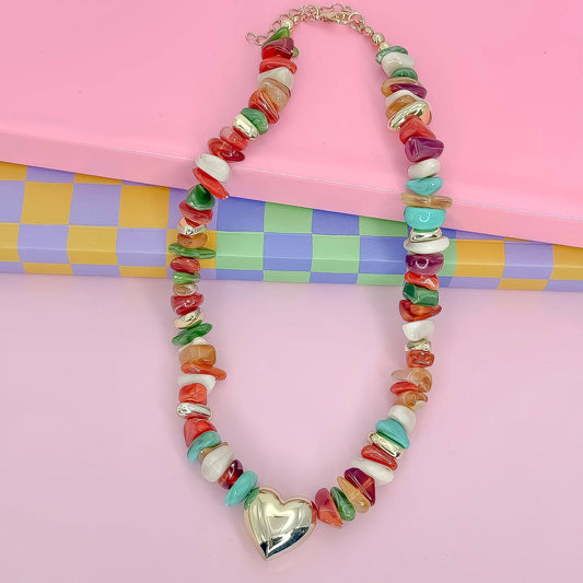 Heart Full of Happy Necklace
