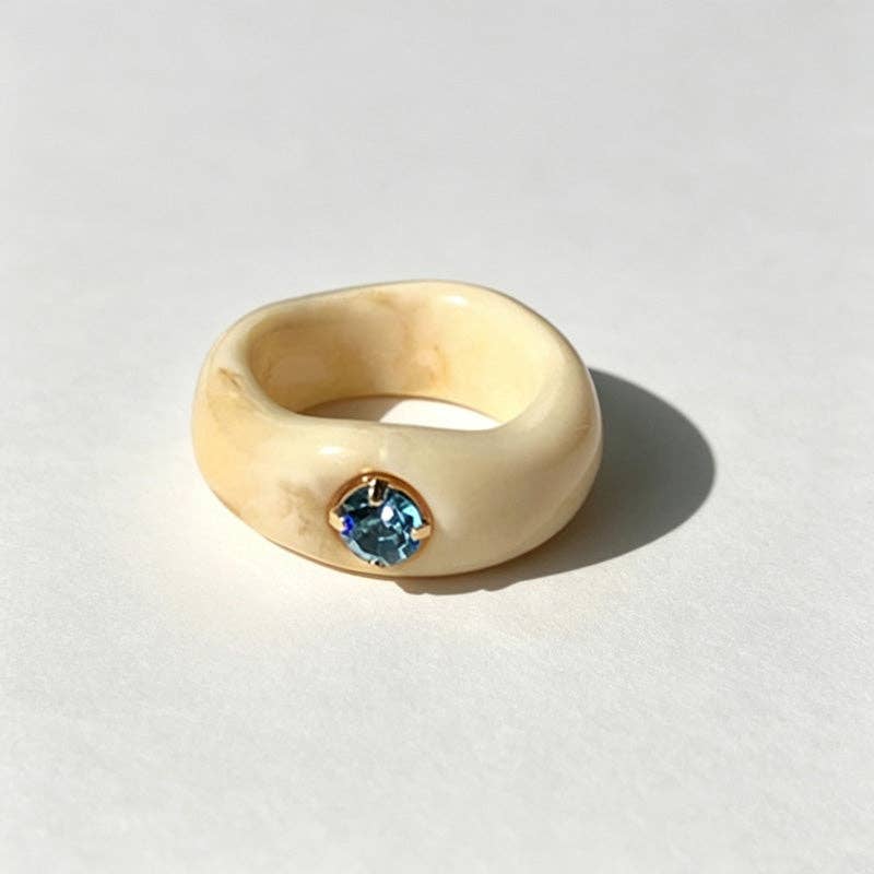 Chunky Gem Ring