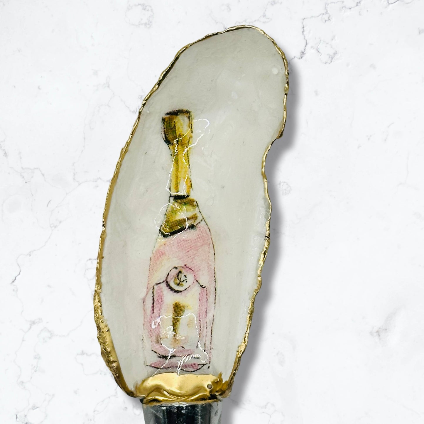 Rosé All Day Oyster Stopper Light Pink / Gold / Medium