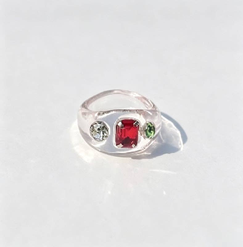 Chunky Gem Ring