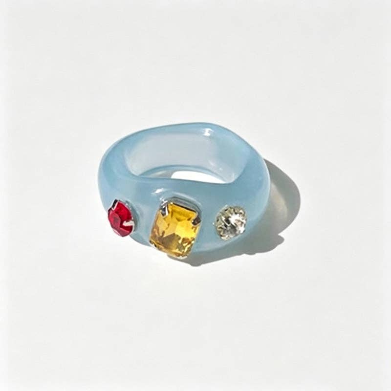Chunky Gem Ring