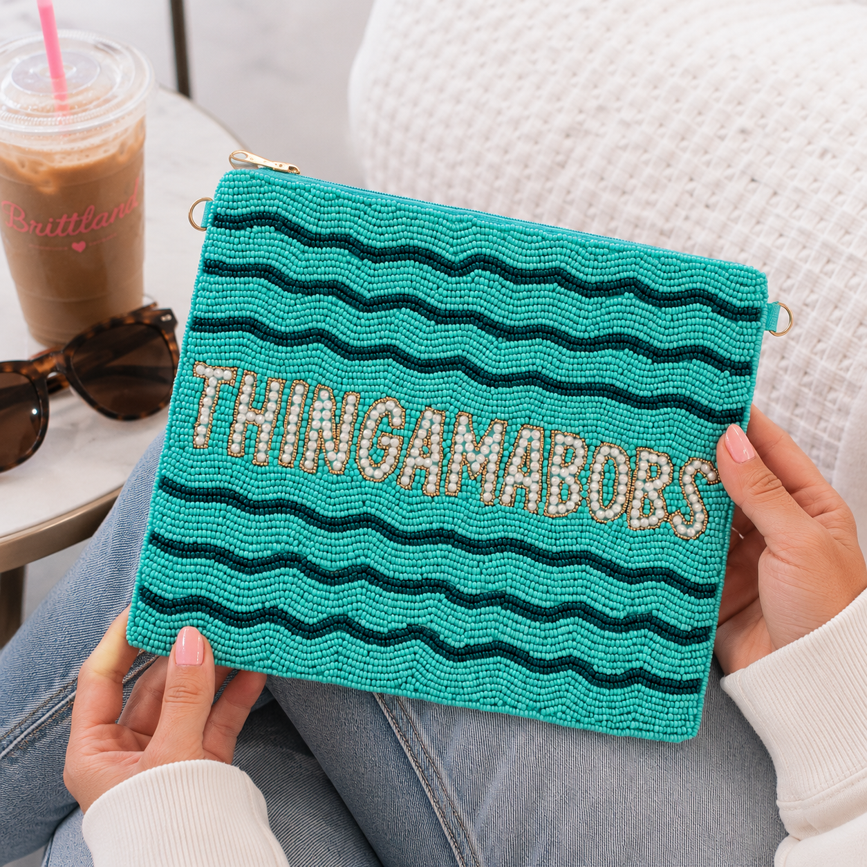 SUPER LARGE Hand-Beaded Convertible Bags