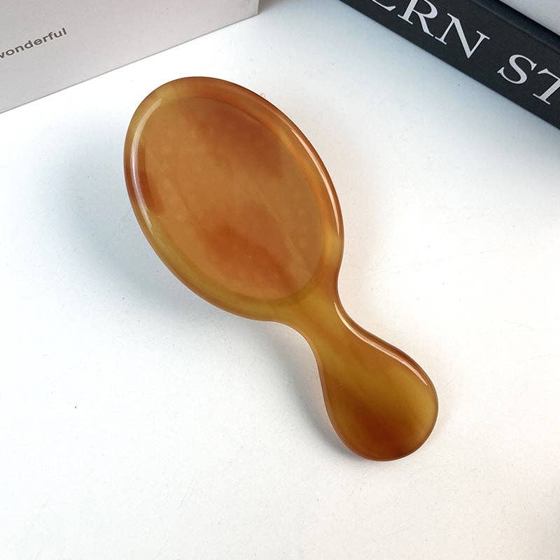 Stylish Colorful Oval Acetate Air Cushion Combs