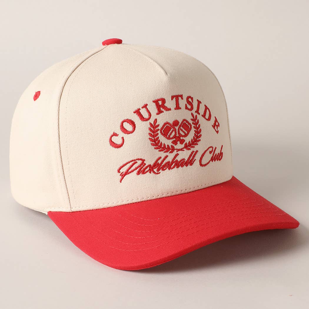 Courtside Pickleball Club Two Tone Trucker Hat