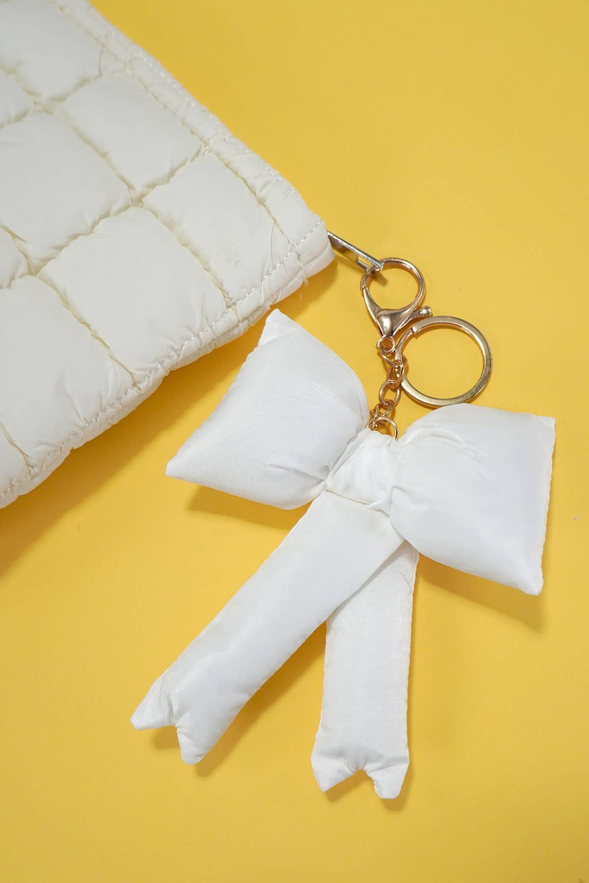Puffy Bow Bag Charm