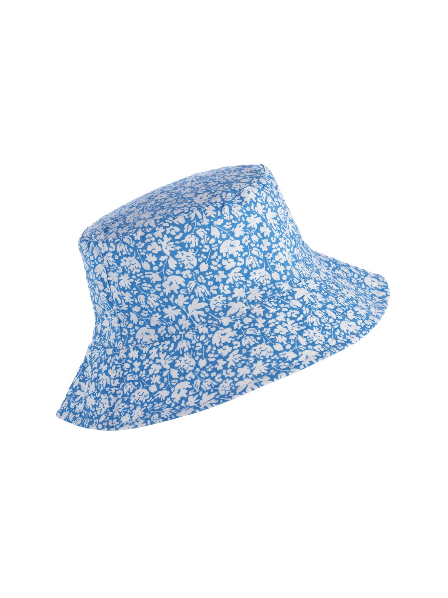 BELLE REVERSIBLE BUCKET HAT, BLUE