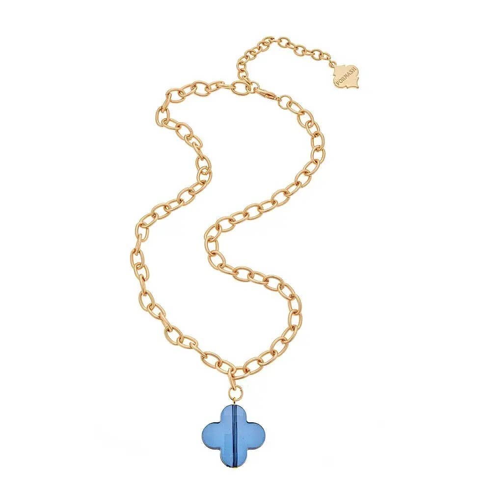 Trinity Necklace - Folli - Brush Gold