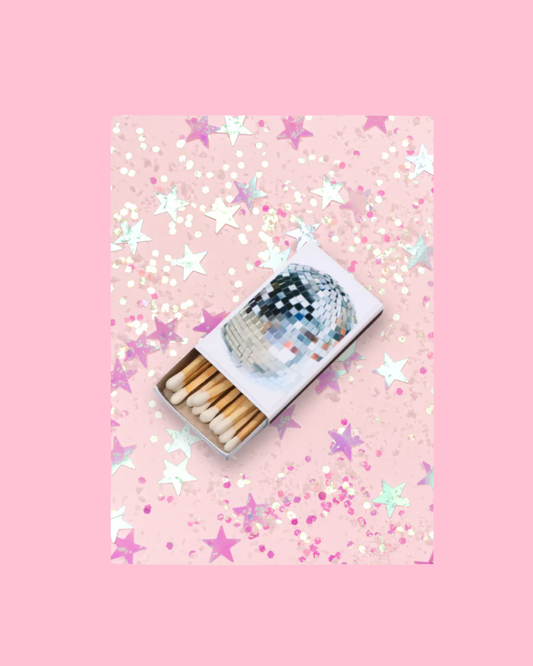 Disco Ball Match Box
