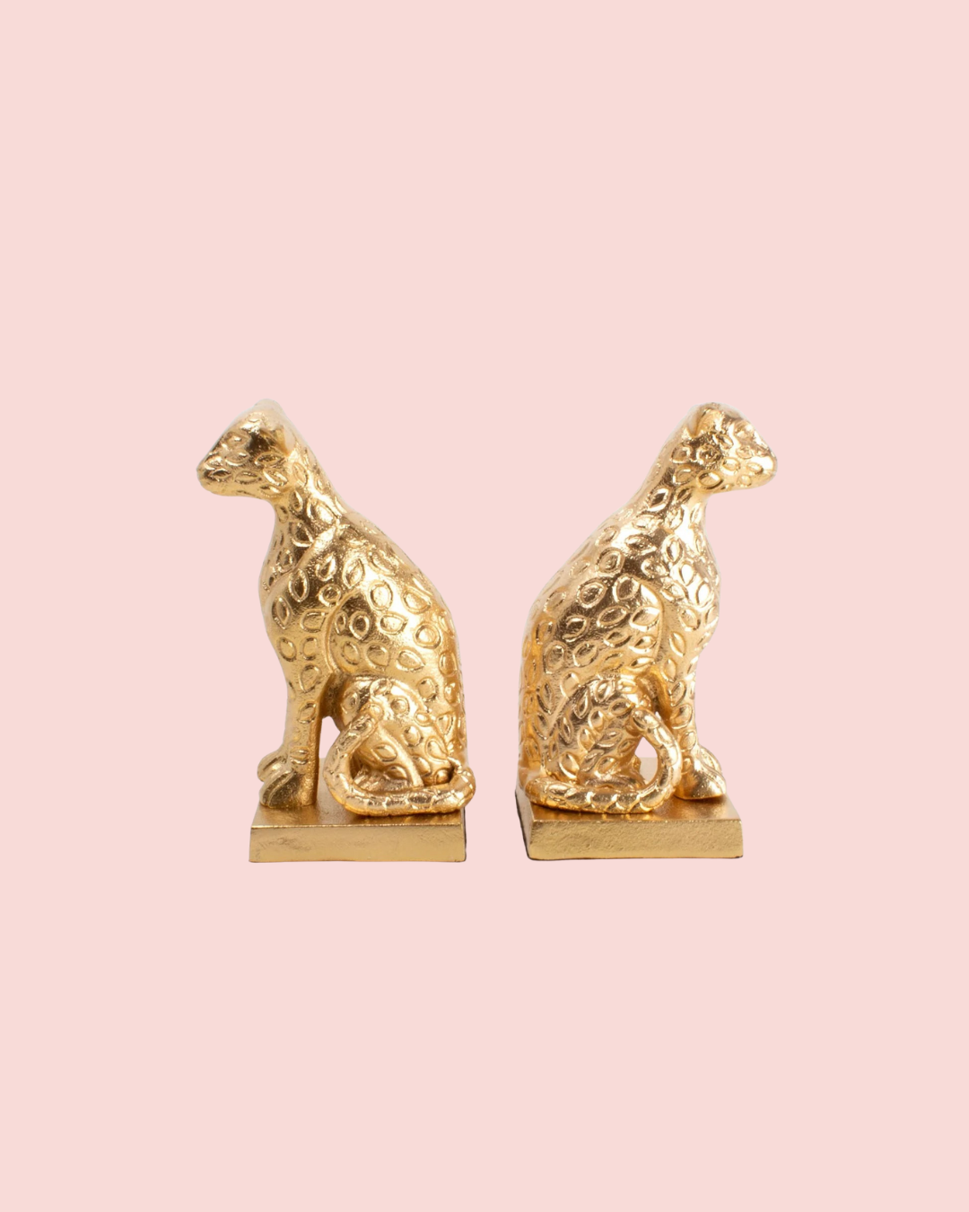 Leopard Bookend Set