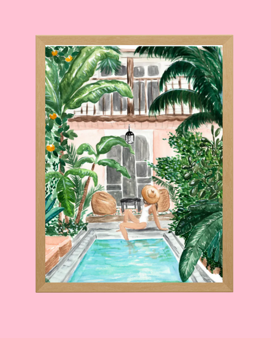 Moroccan Dream  Art Print