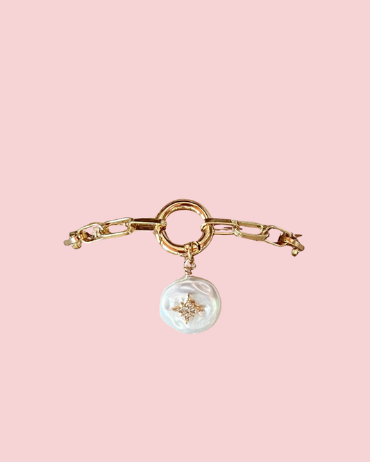 Pearl Star Bracelet