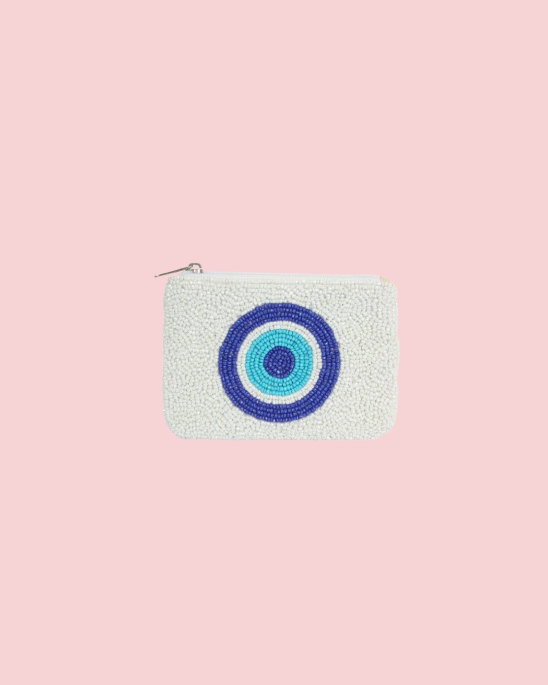 Ladies Fully Beaded Target Rich Fashion Coin Purse