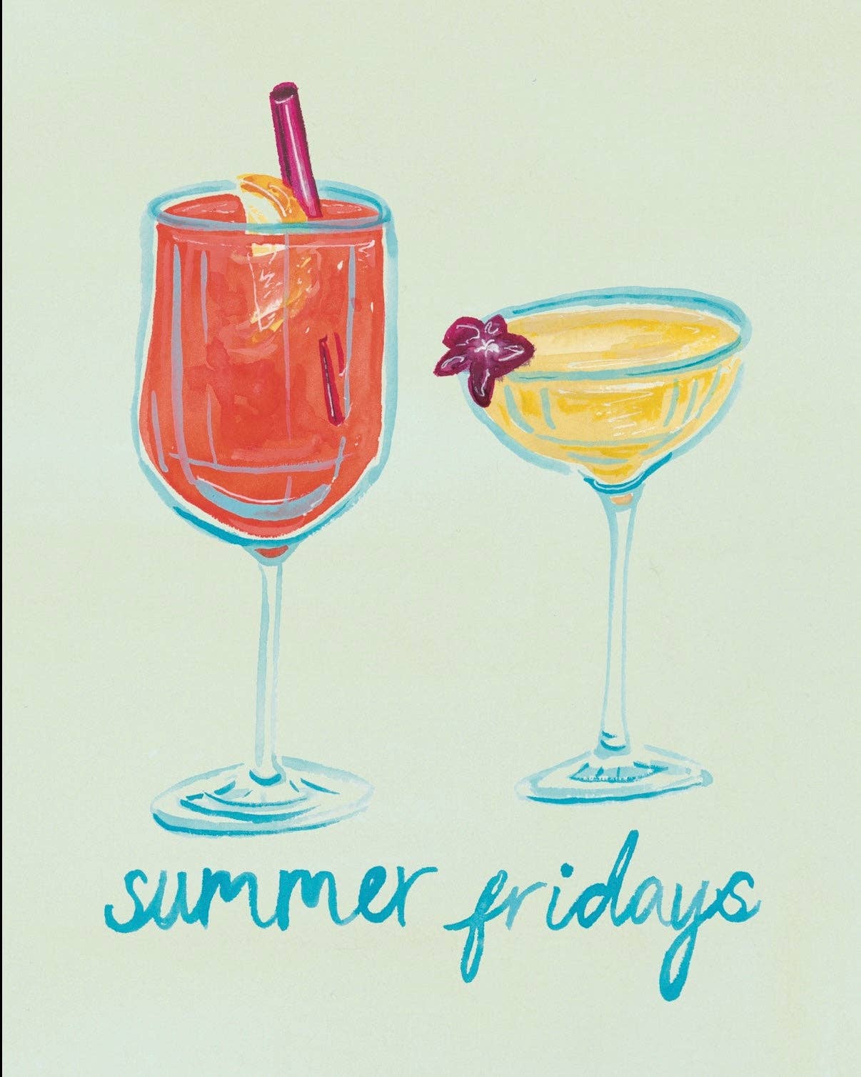 Summer Fridays Spritz Fine Art Print