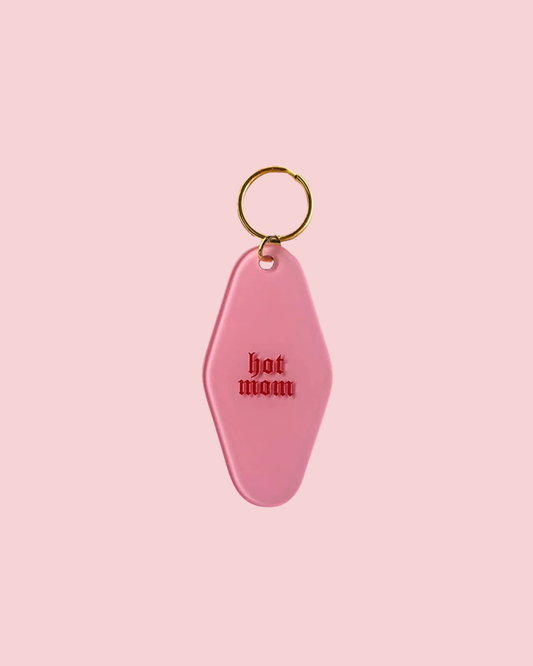 Hot Mom Keychain