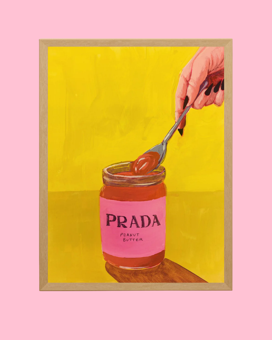 Prada Peanut Butter Print