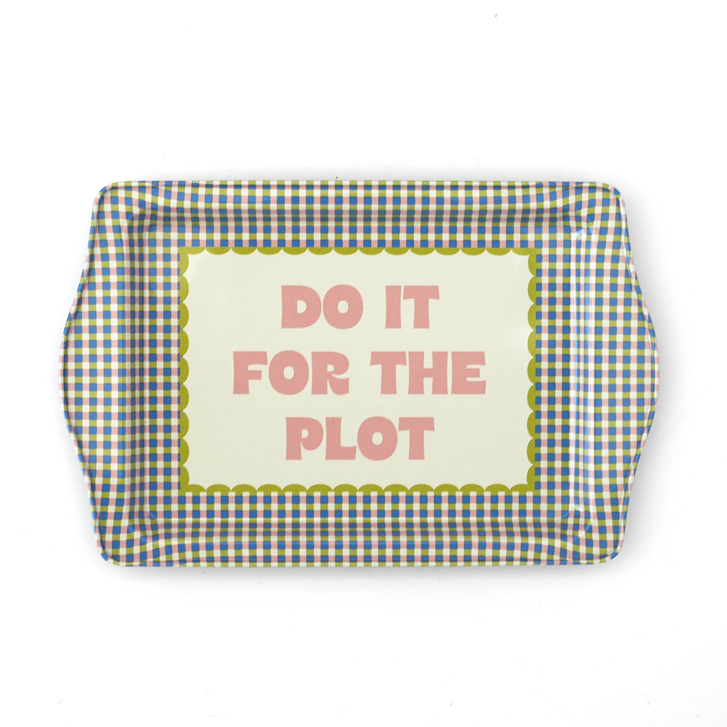 Do It For The Plot Trinket Tray