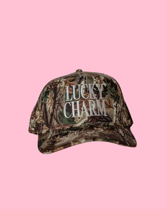 Lucky Charm Camo Women's Vintage Embroidered Hat