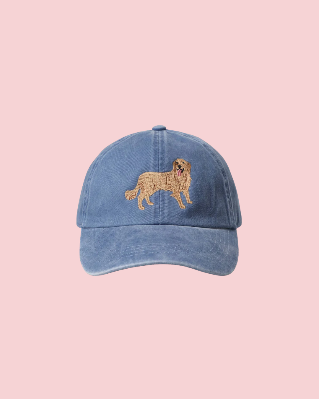 GOLDEN RETRIEVER Embroidery Cotton Baseball Cap