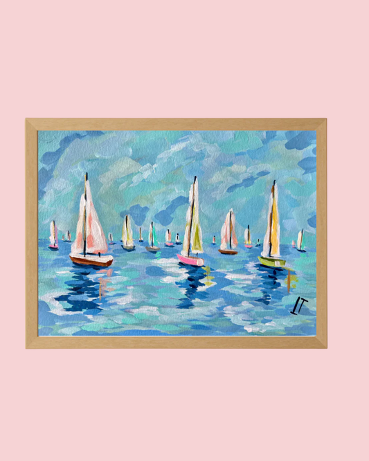 Regatta : Coastal Print
