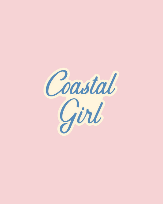 Coastal Girl Sticker