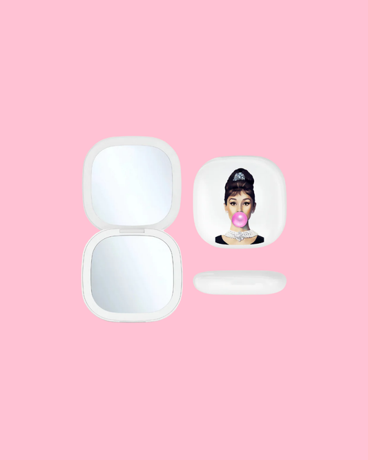 Audrey -LED Compact Mirror