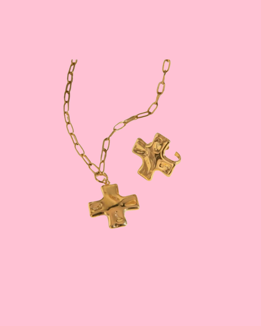 Stainless Steel Cross Necklace
